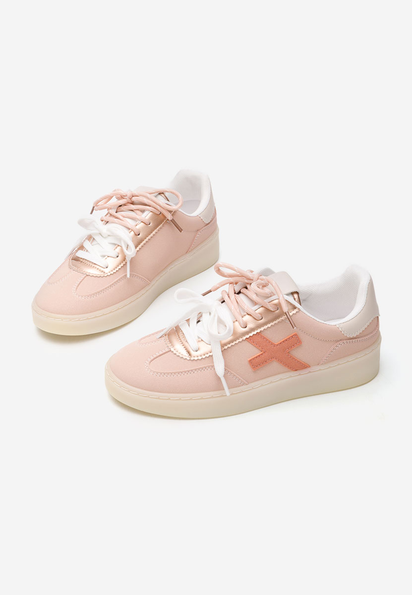 Różowe sneakersy damskie Livya