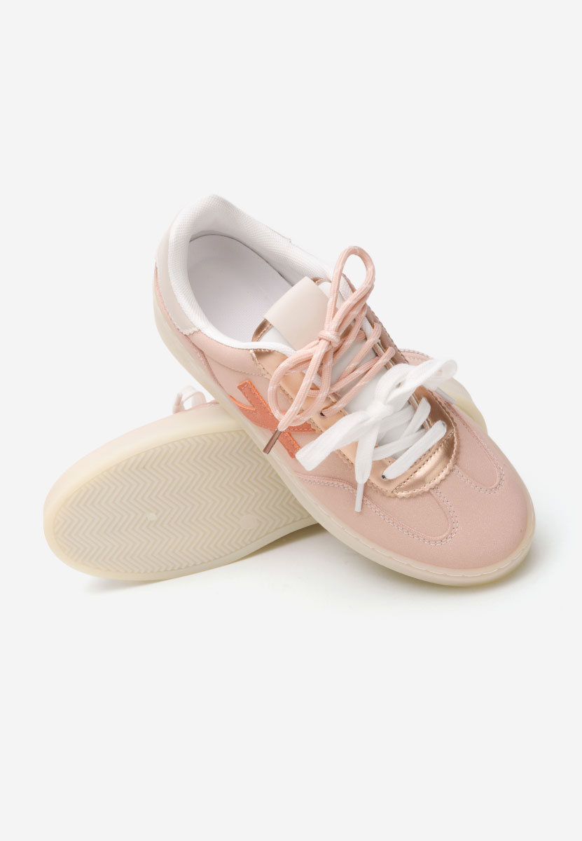 Różowe sneakersy damskie Livya