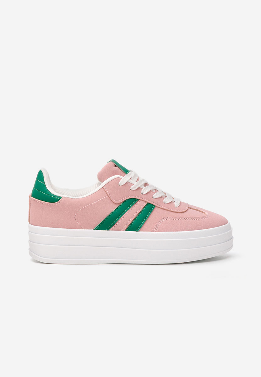 Różowe sneakersy damskie Allyna