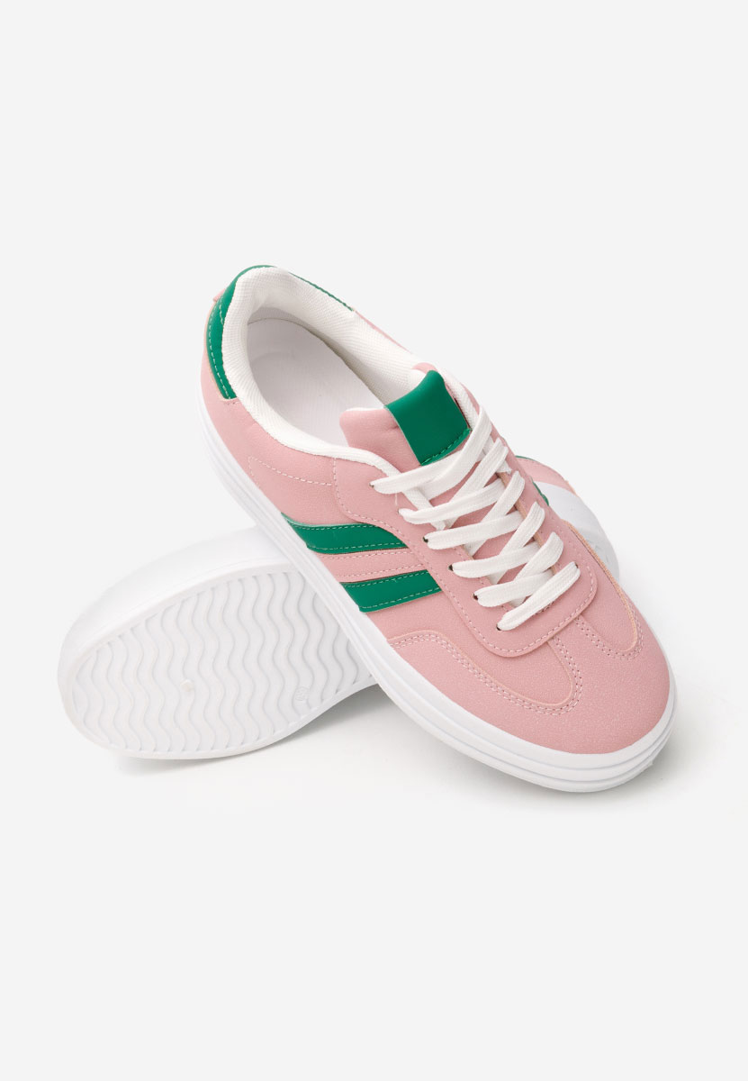 Różowe sneakersy damskie Allyna
