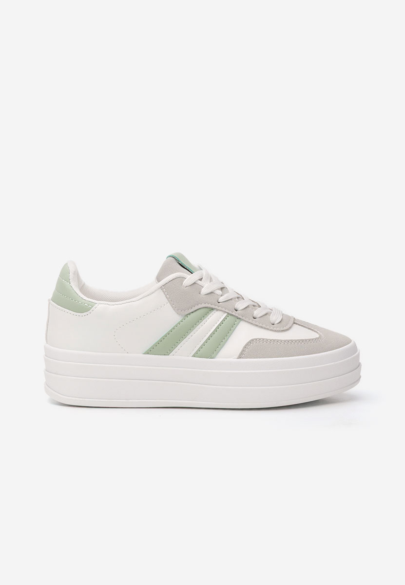 Białe sneakersy damskie Jazmine