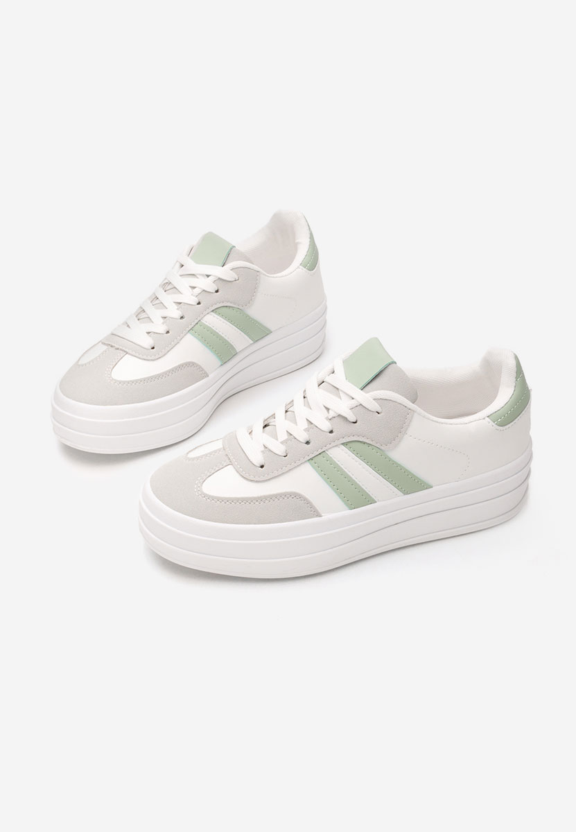 Białe sneakersy damskie Jazmine