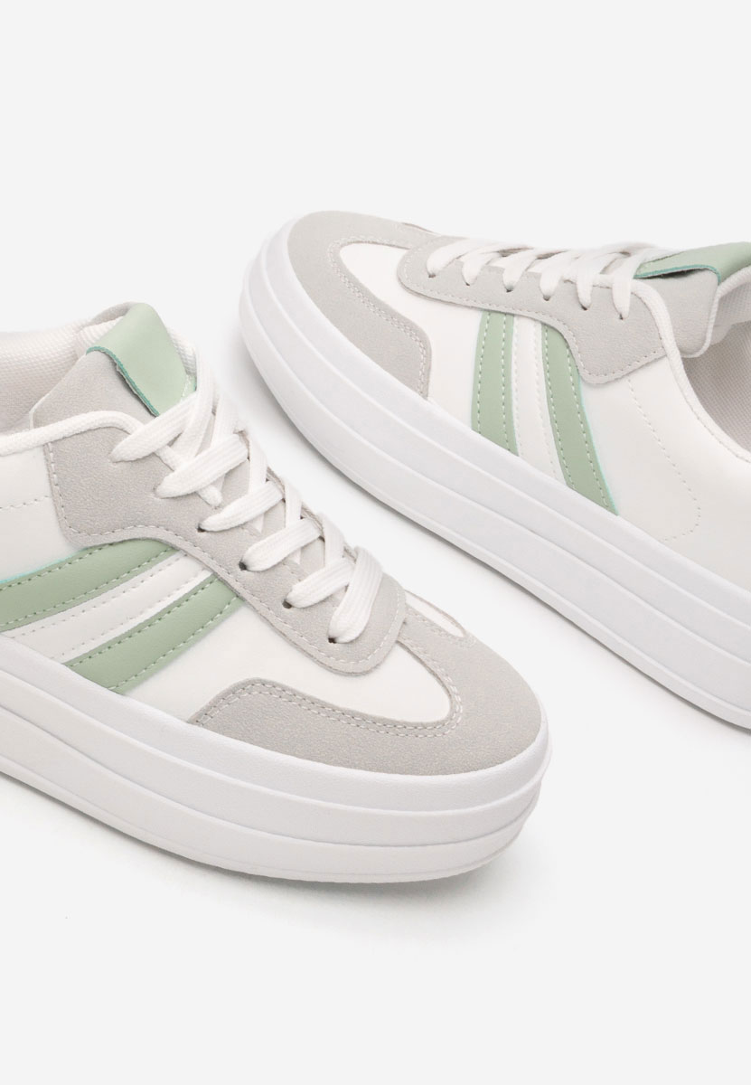 Białe sneakersy damskie Jazmine