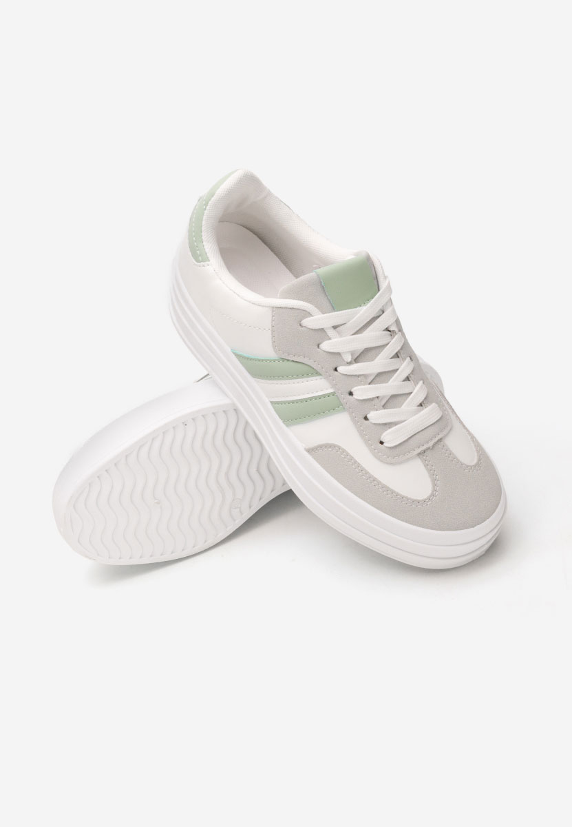 Białe sneakersy damskie Jazmine
