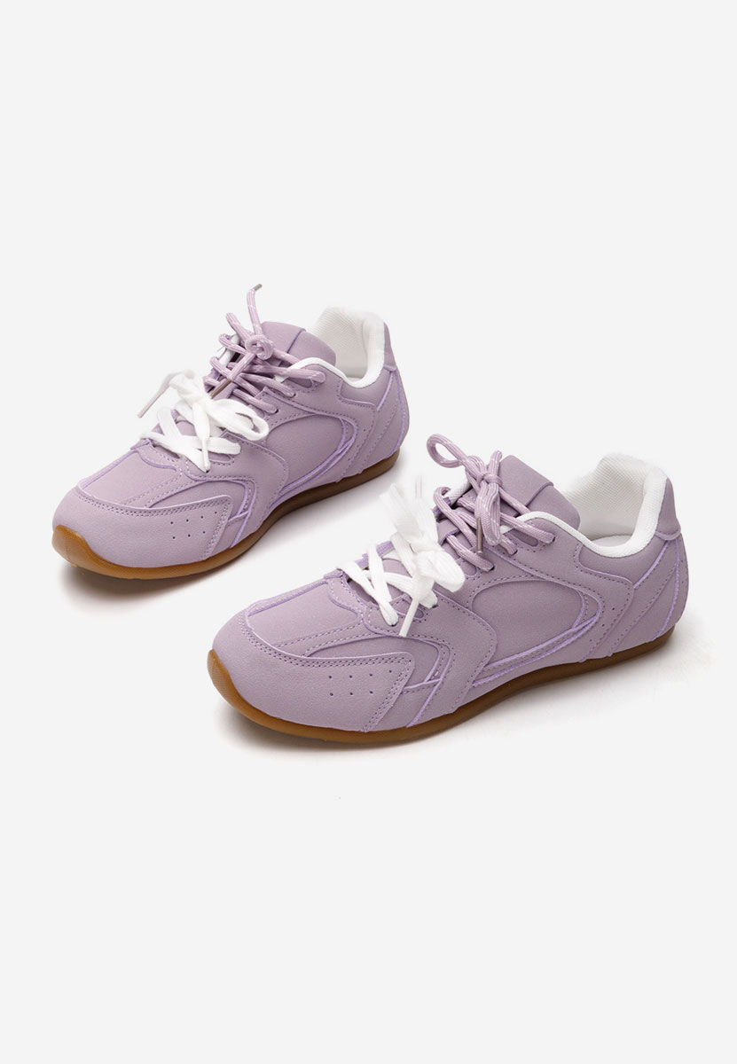 Fioletowe sneakersy damskie Charlie