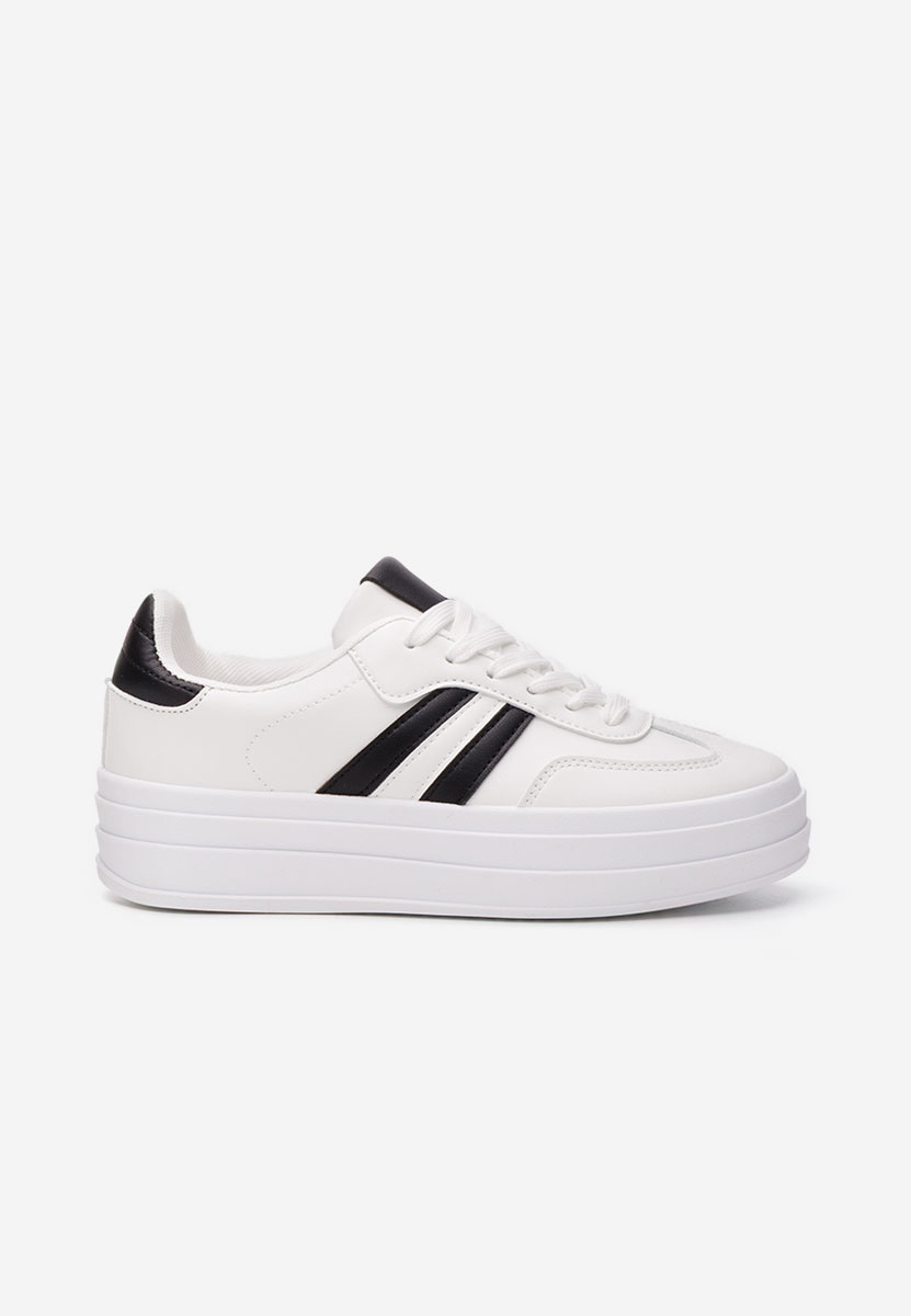 Białe sneakersy damskie Allyna