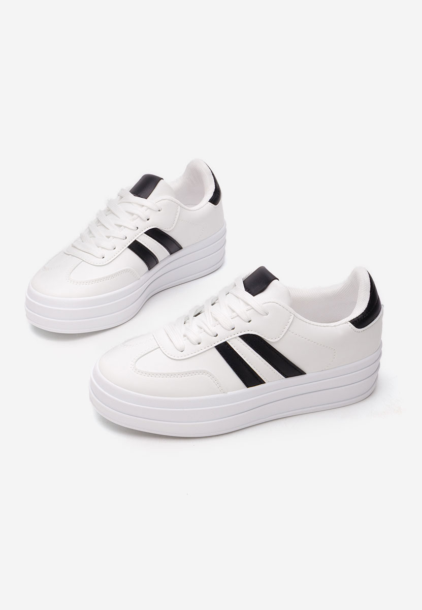 Białe sneakersy damskie Allyna