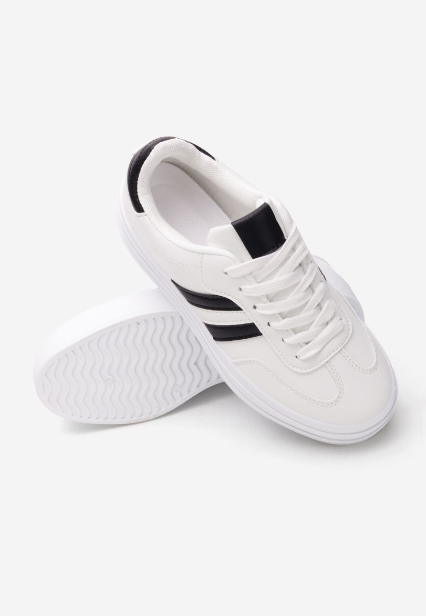 Białe sneakersy damskie Allyna