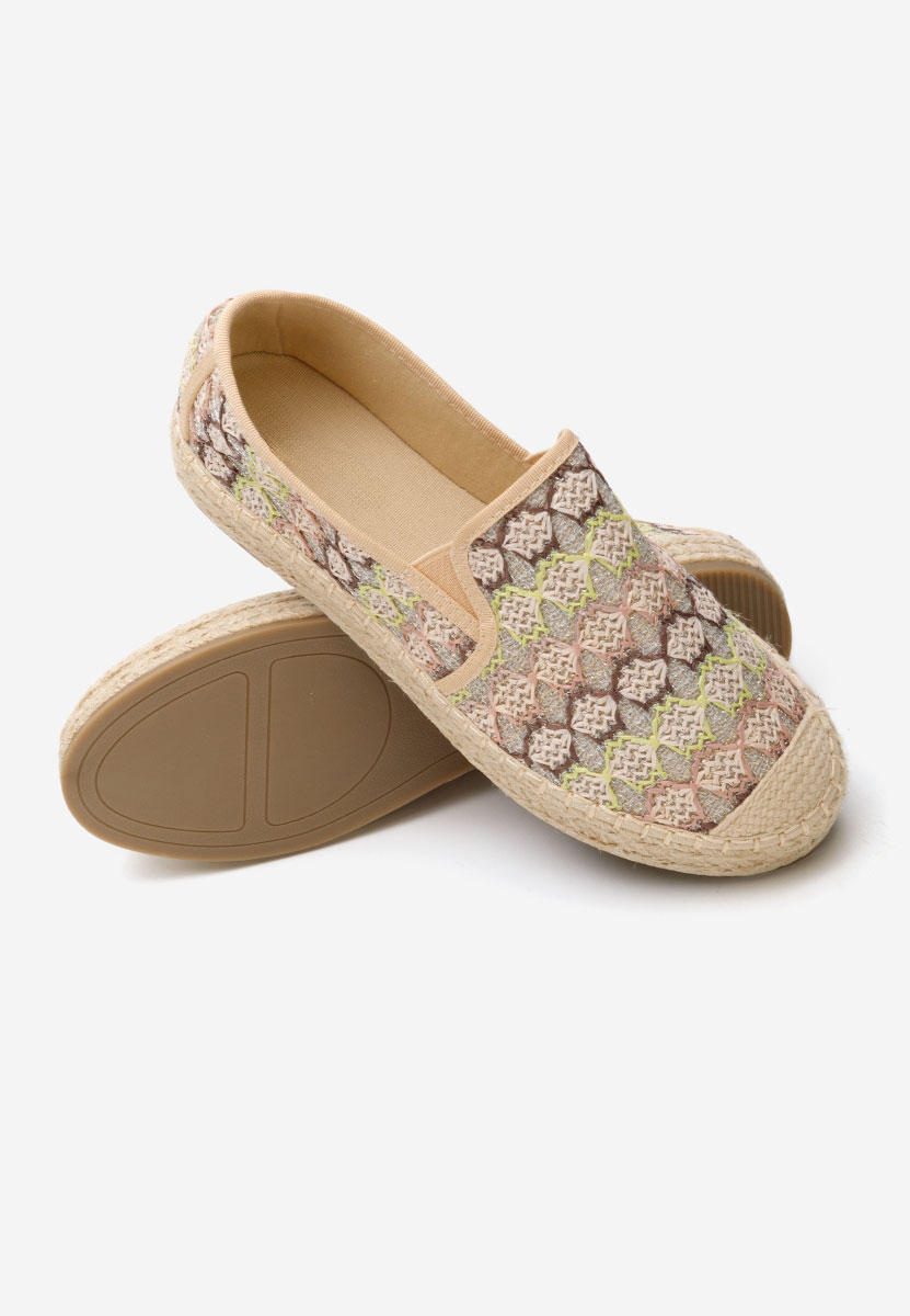 Beżowe espadryle damskie Kymberly