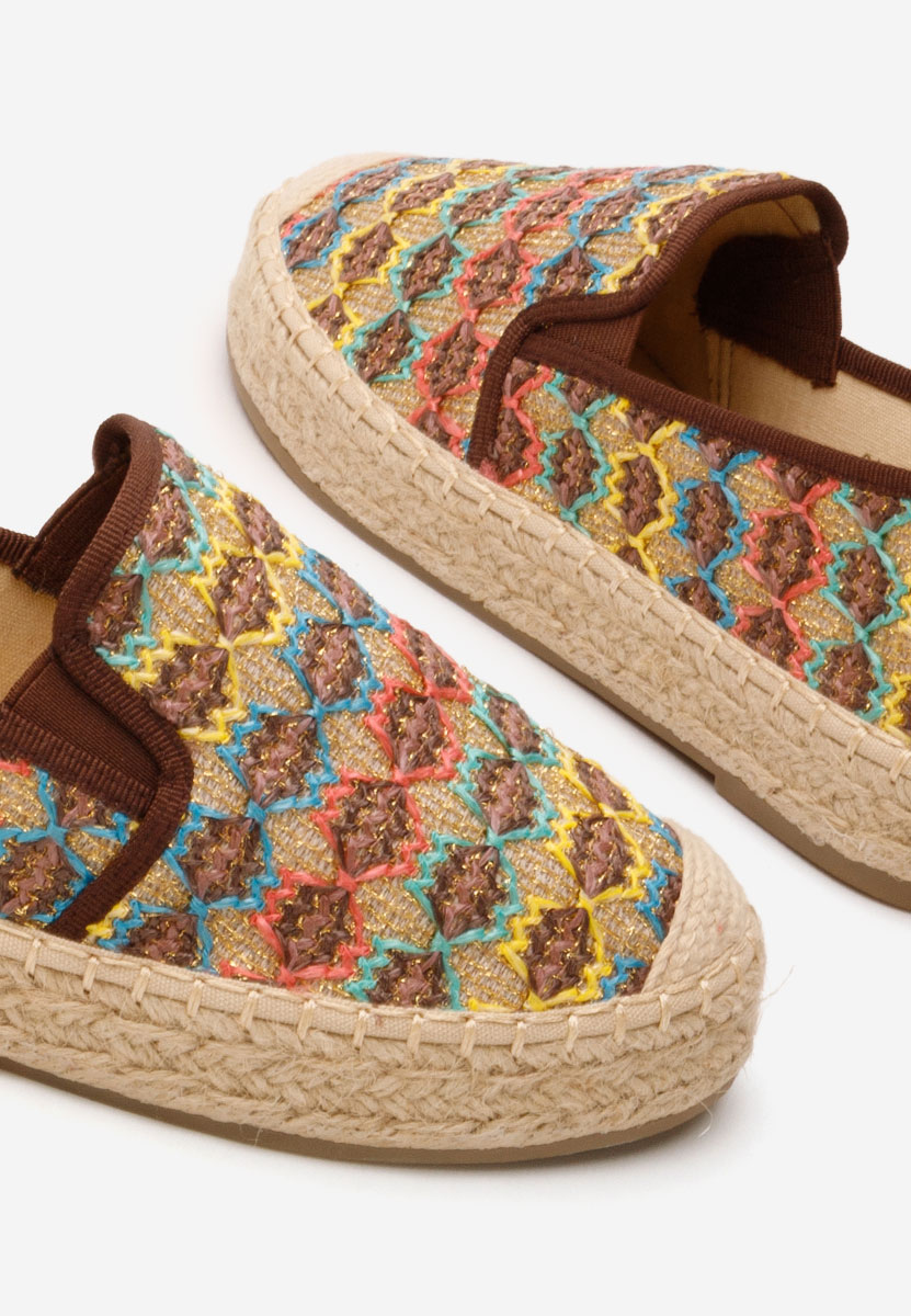 Wielokolorowy espadryle damskie Kymberly V2
