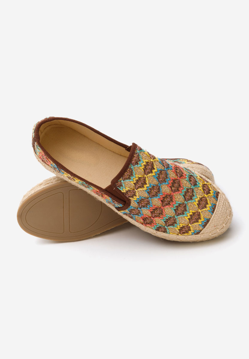 Wielokolorowy espadryle damskie Kymberly V2