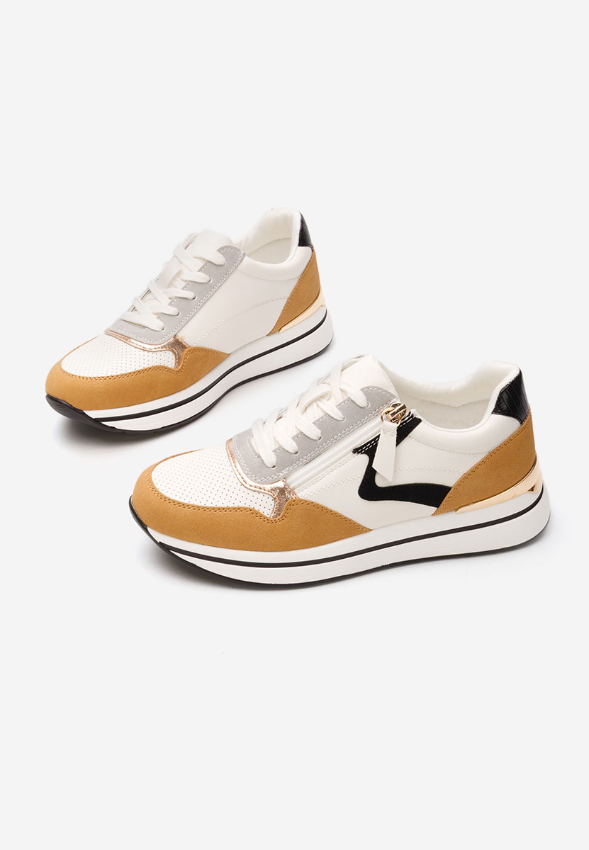 Białe sneakersy damskie Marilou