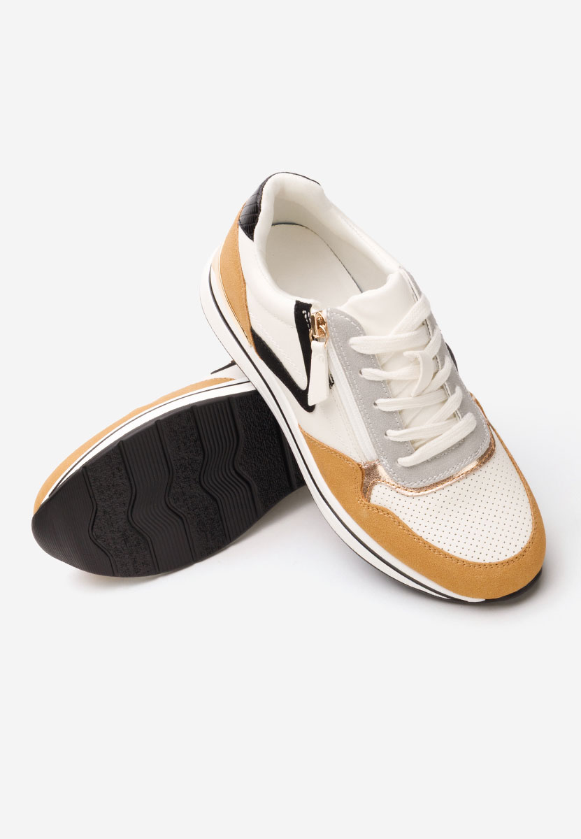 Białe sneakersy damskie Marilou