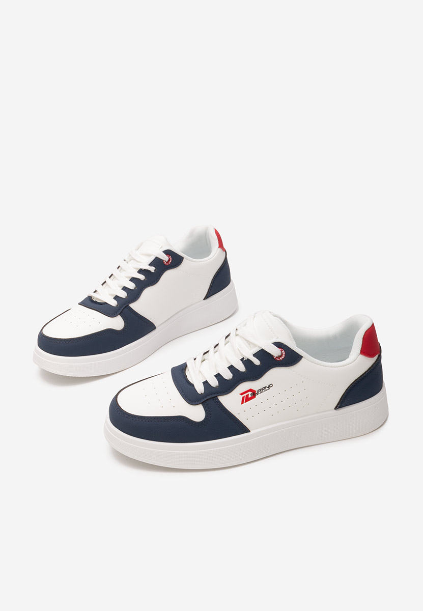 Białe sneakersy męskie Abraham