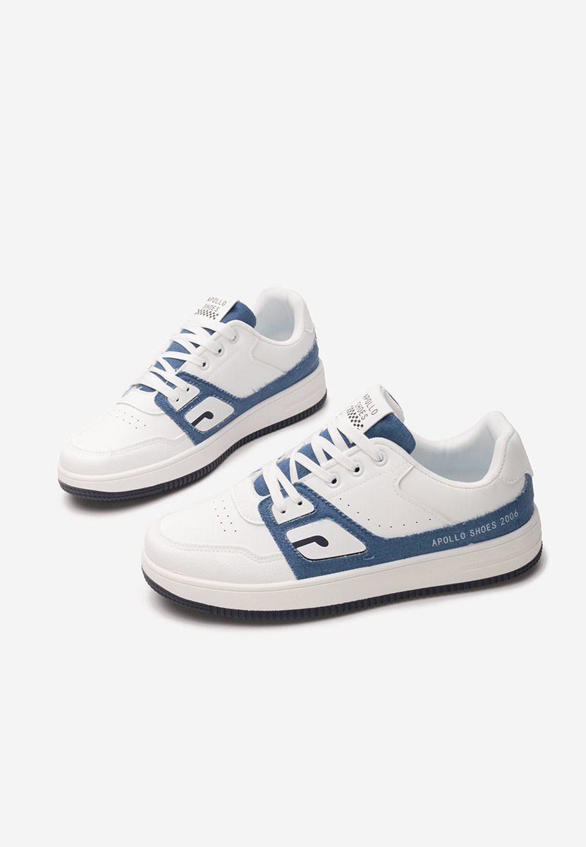 Białe sneakersy męskie Terrance