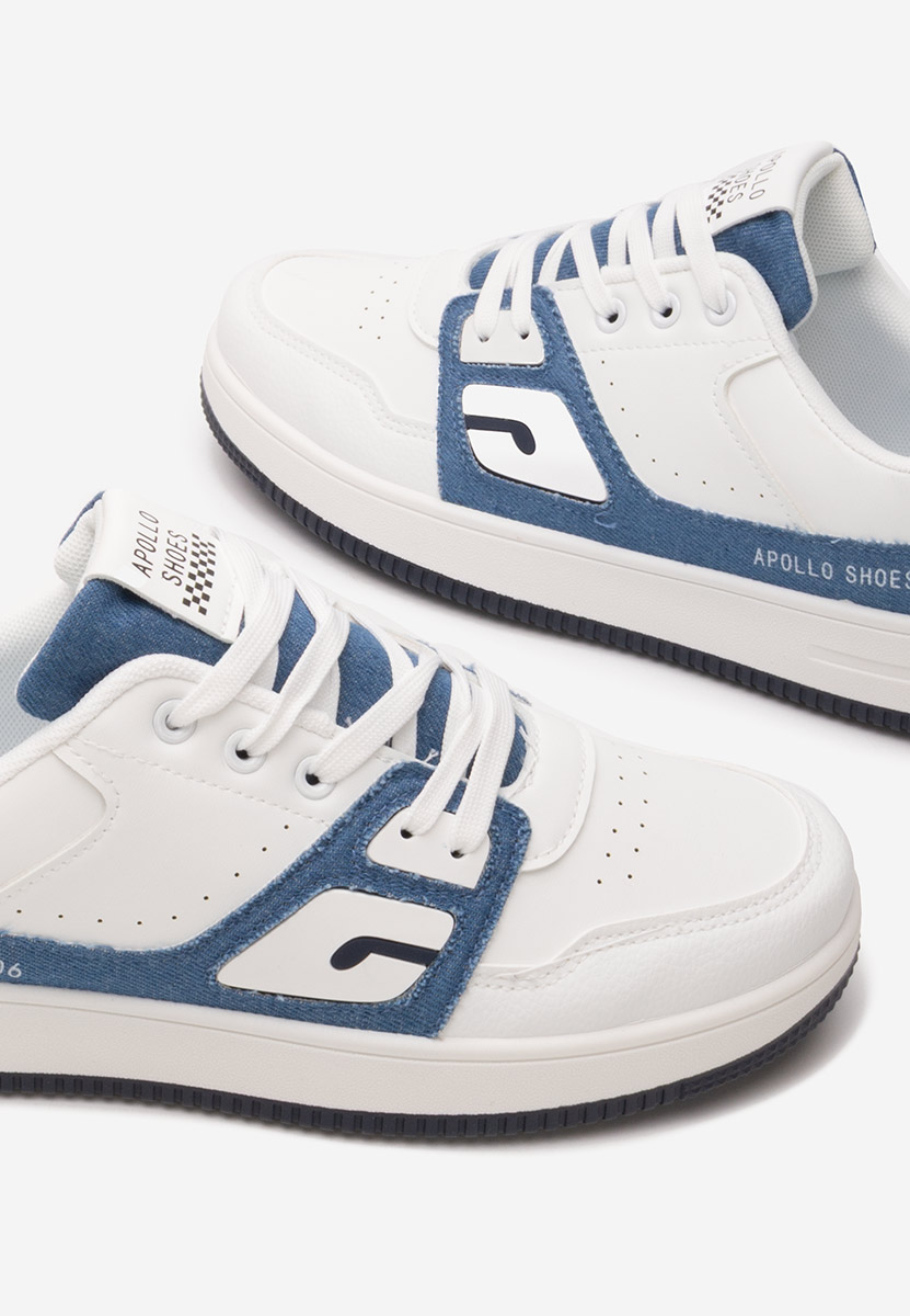 Białe sneakersy męskie Terrance