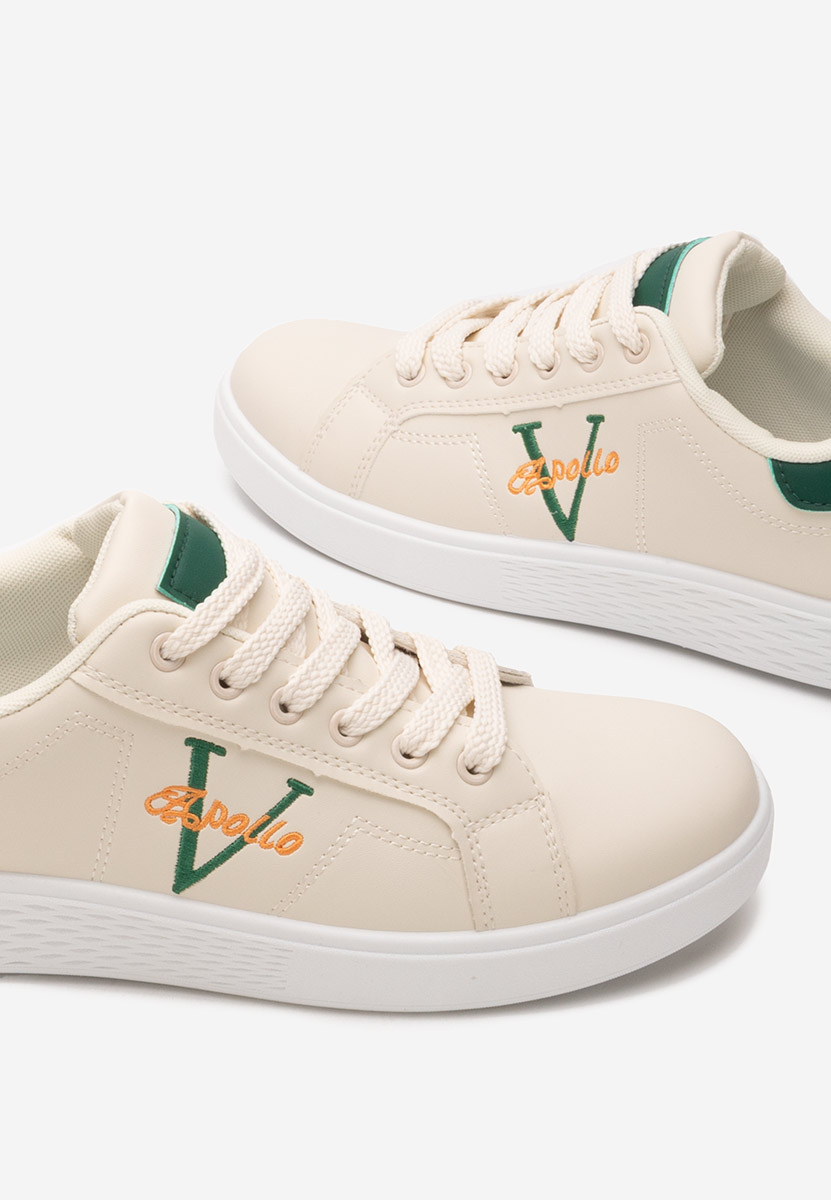 Beżowe sneakersy męskie Bobbi