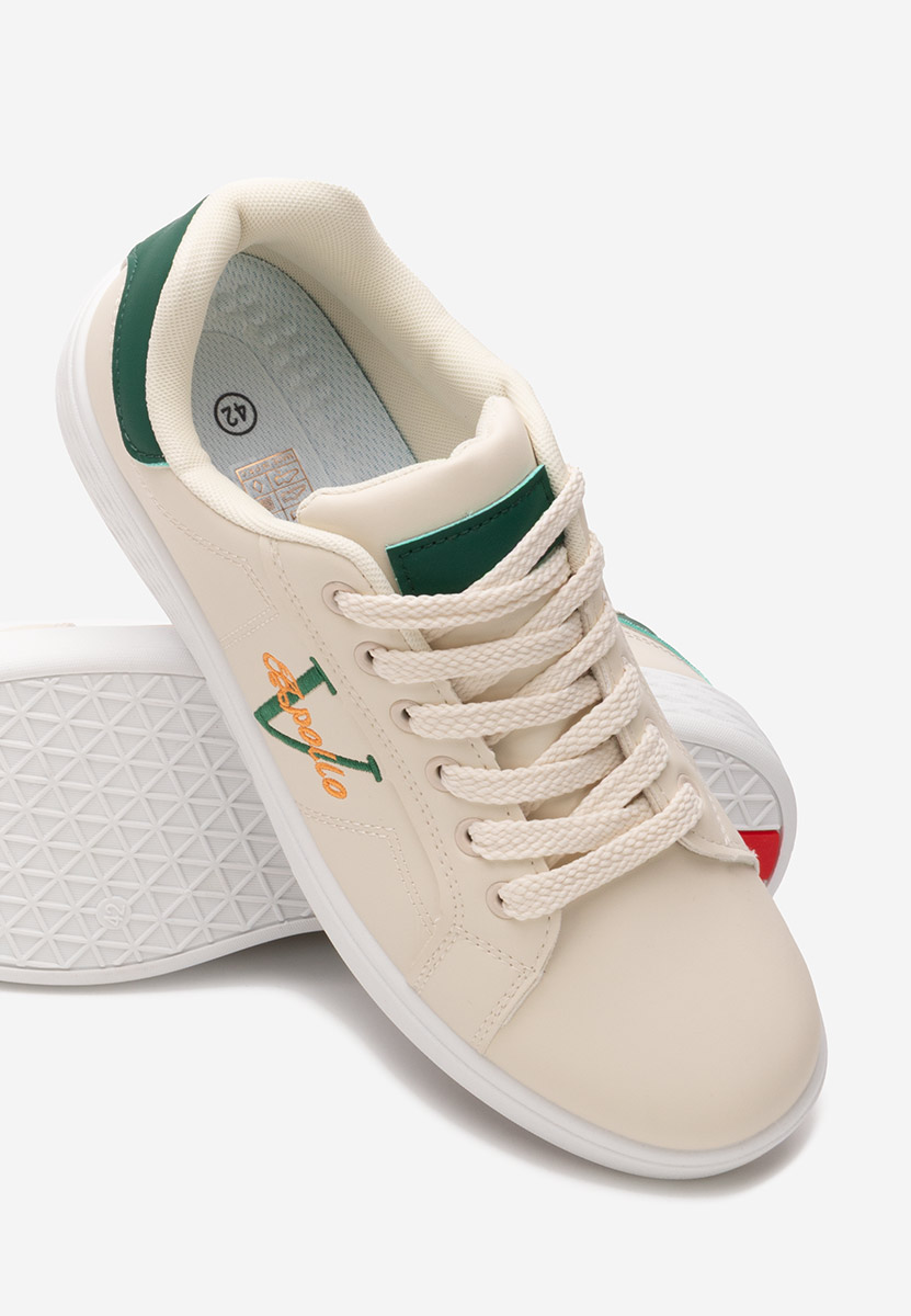 Beżowe sneakersy męskie Bobbi