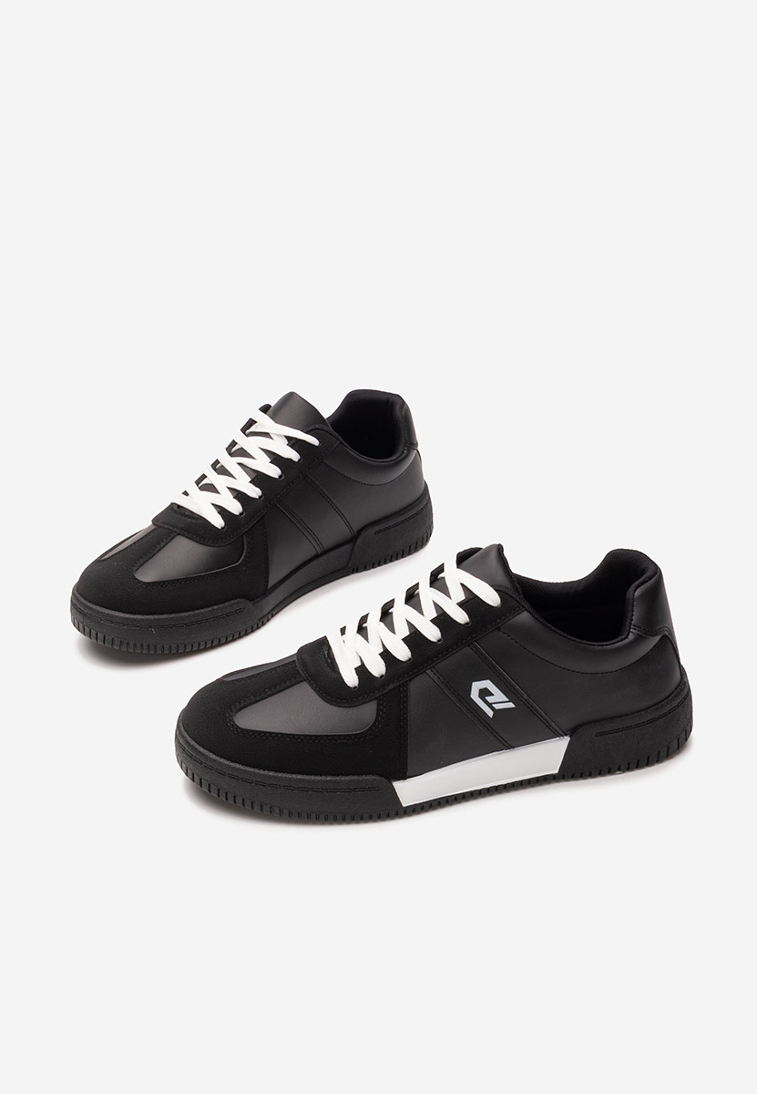 Czarne sneakersy męskie Brett