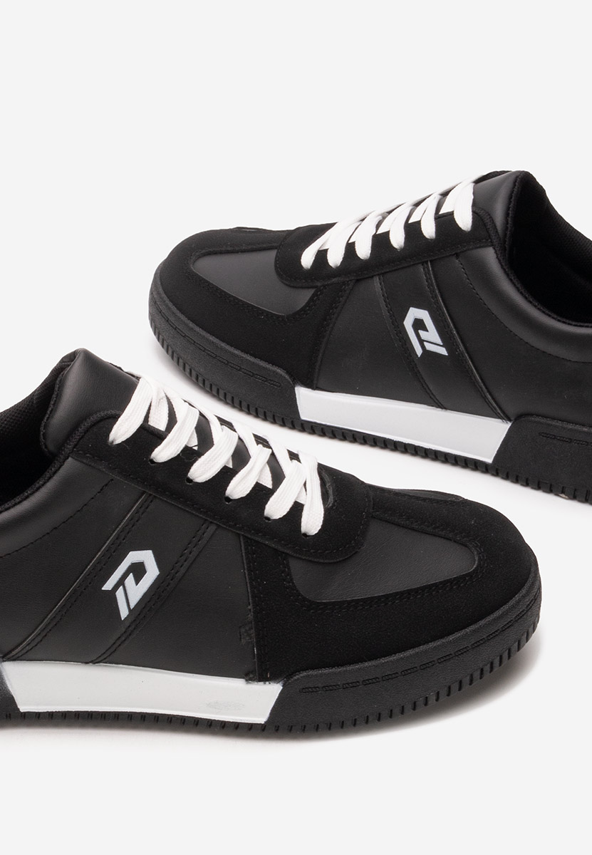 Czarne sneakersy męskie Brett