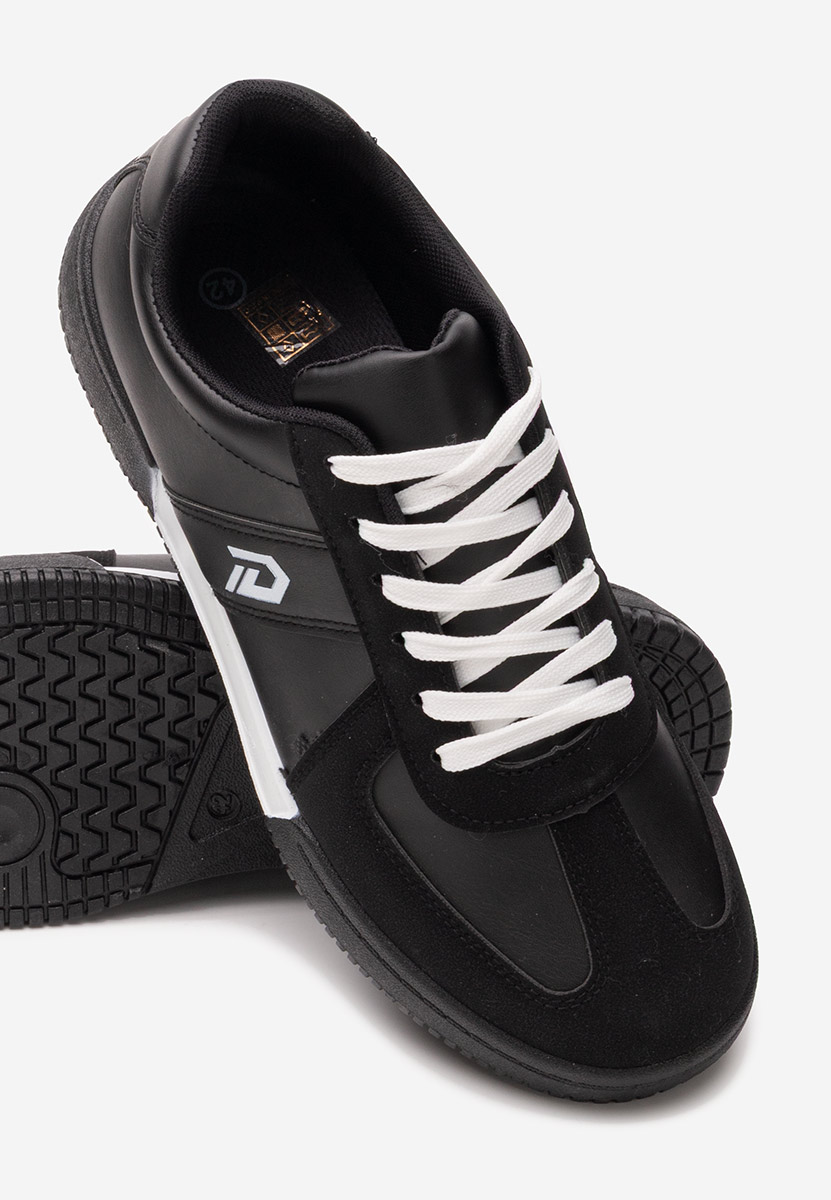 Czarne sneakersy męskie Brett