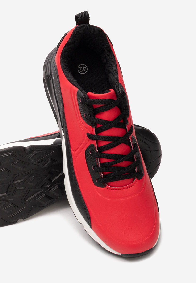 Czerwone buty sportowe męskie Myron