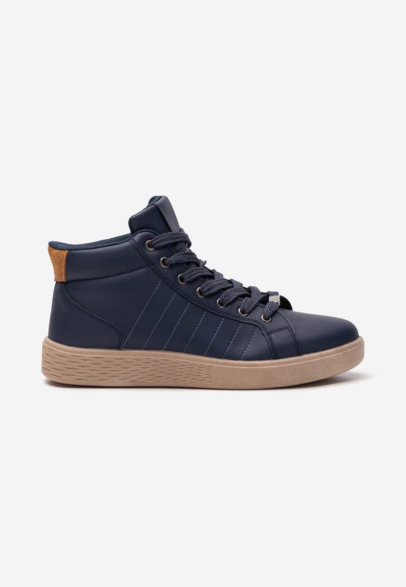 Granatowe sneakersy męskie Dustyn