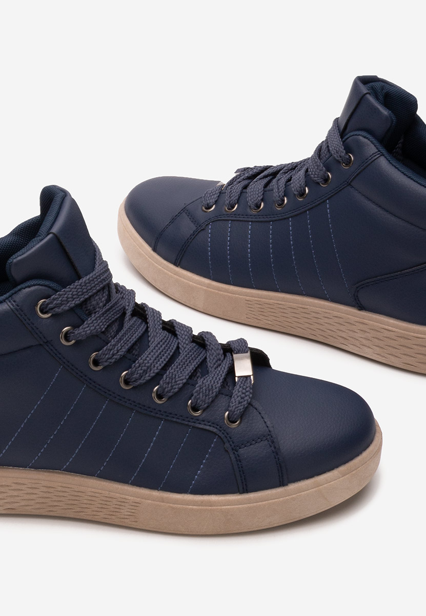 Granatowe sneakersy męskie Dustyn