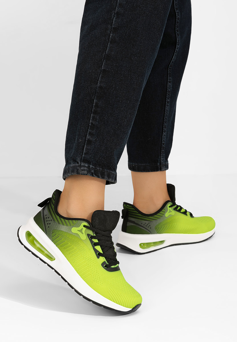 Zielone buty sportowe damskie Jeremya