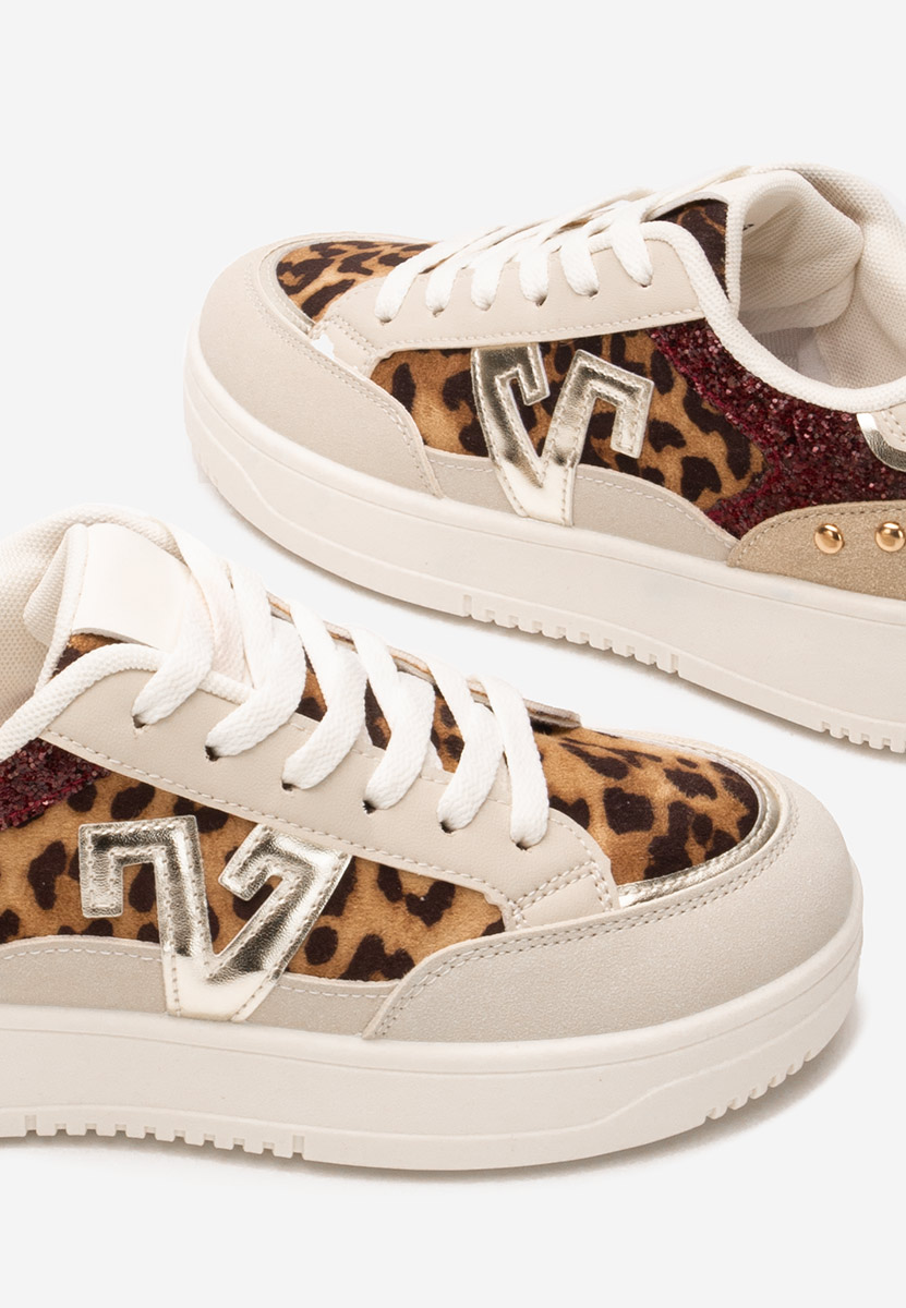 Panterkowe sneakersy damskie Taunya