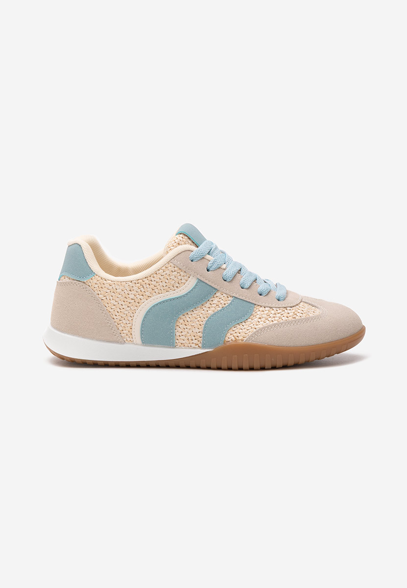 Niebieskie sneakersy damskie Victorina