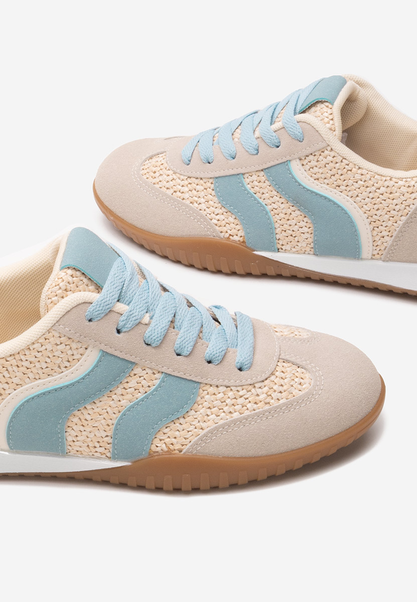 Niebieskie sneakersy damskie Victorina