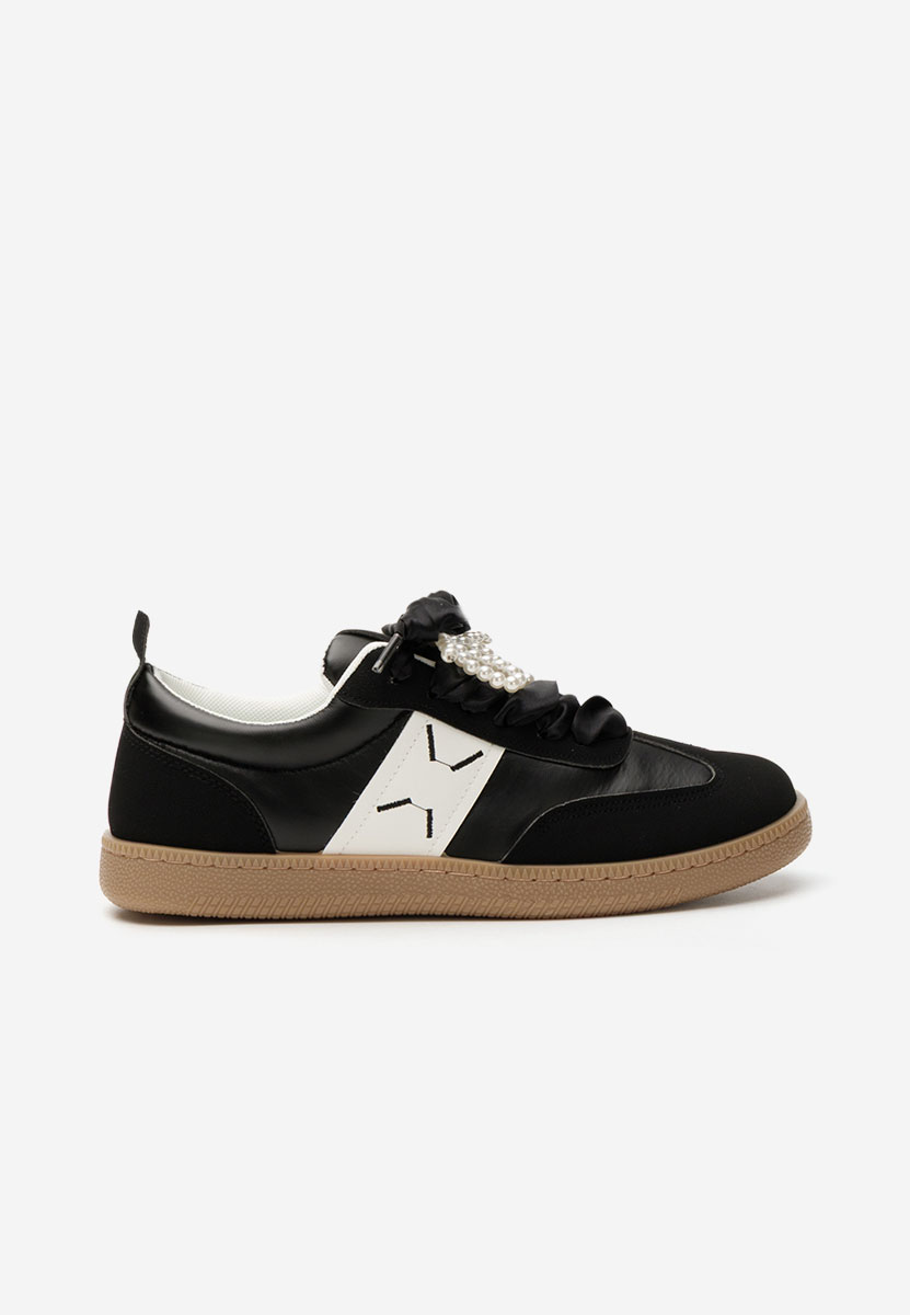 Czarne sneakersy damskie Jenette