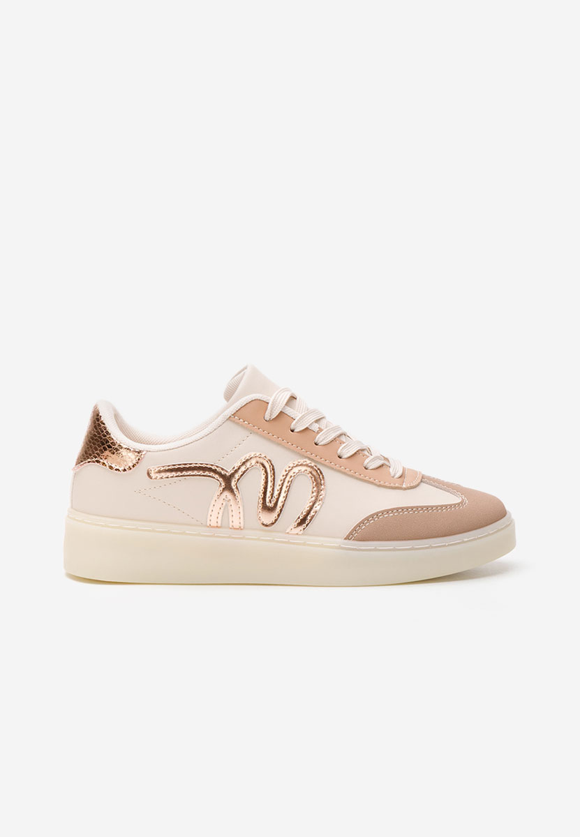 Khaki sneakersy damskie Melise