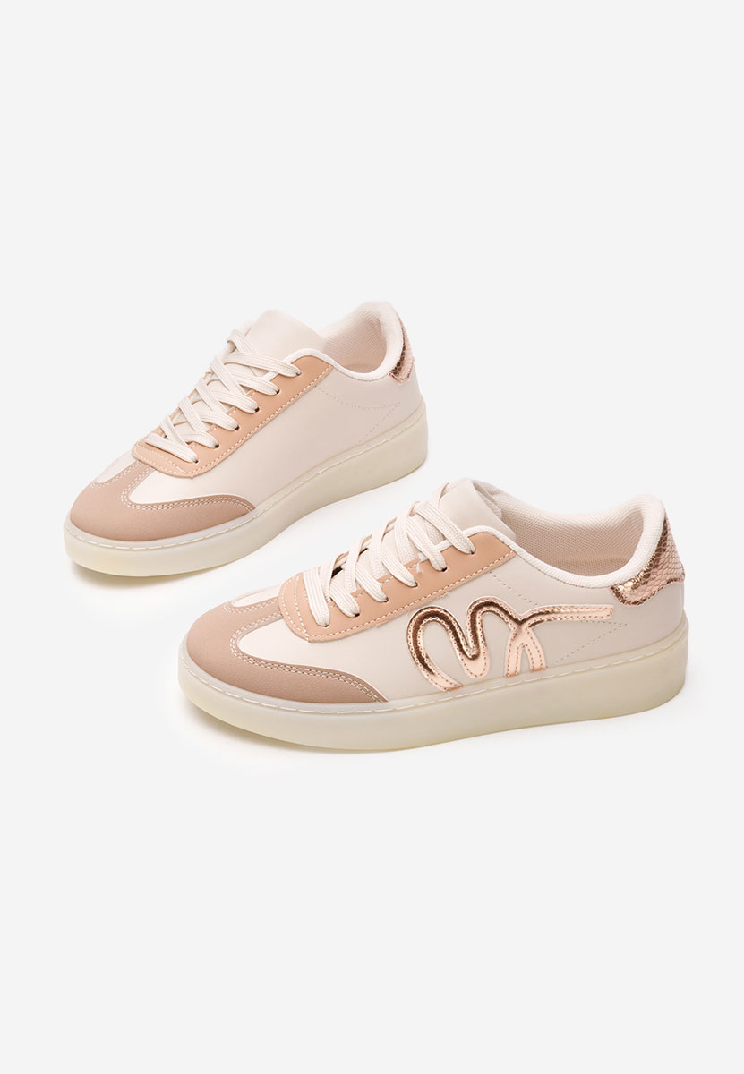 Khaki sneakersy damskie Melise