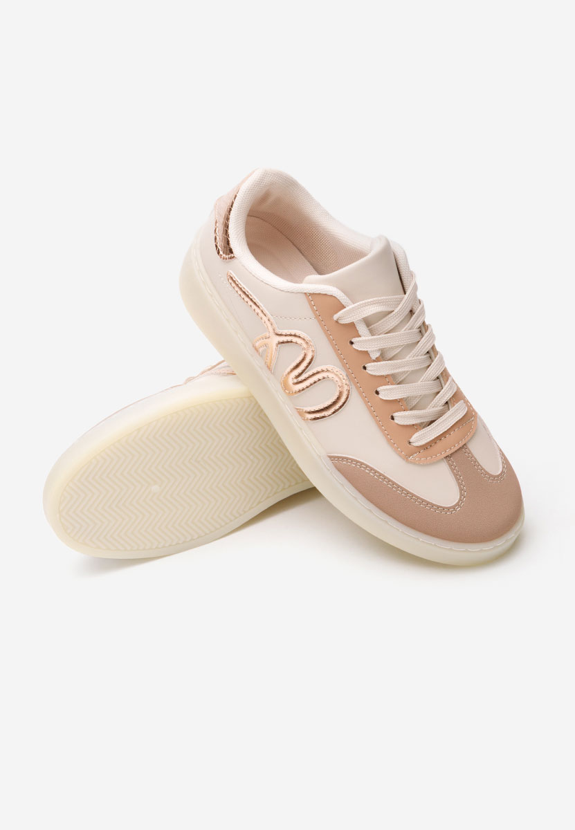 Khaki sneakersy damskie Melise