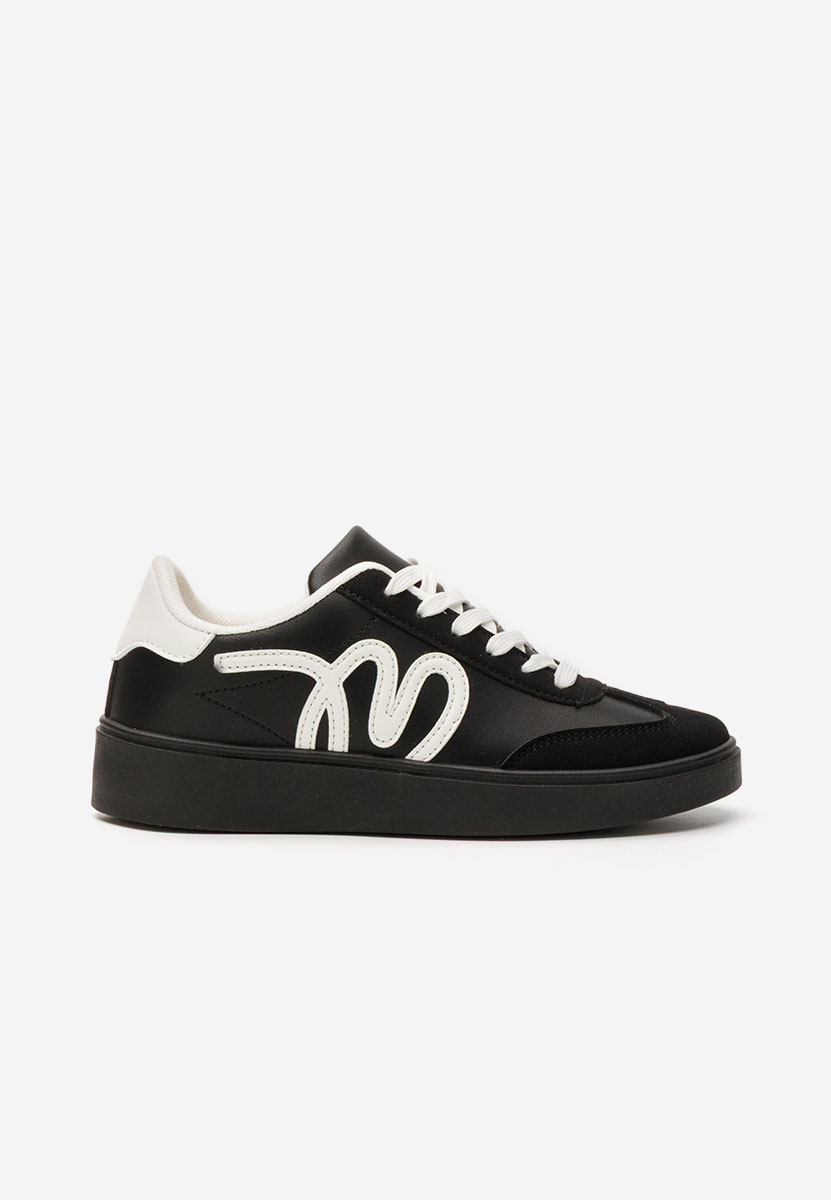 Czarne sneakersy damskie Melise