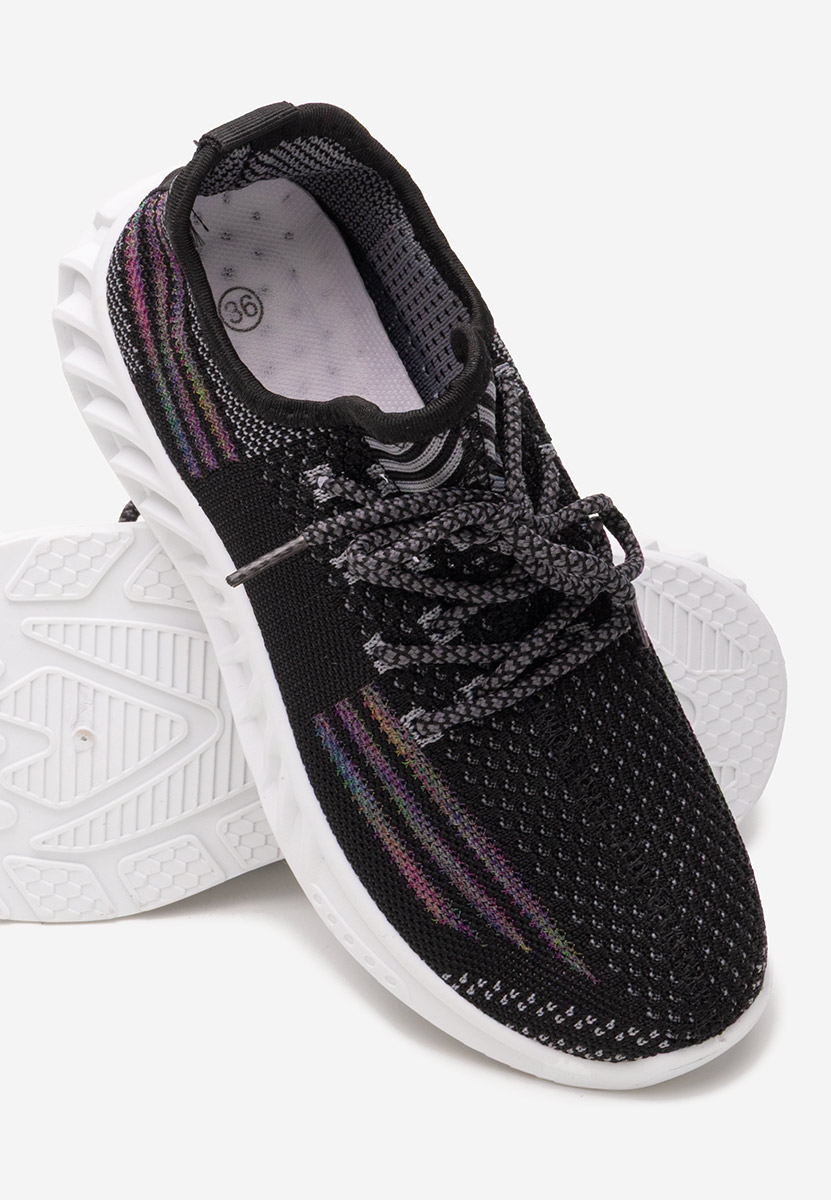 Czarne buty sportowe dziewczęce Giggly