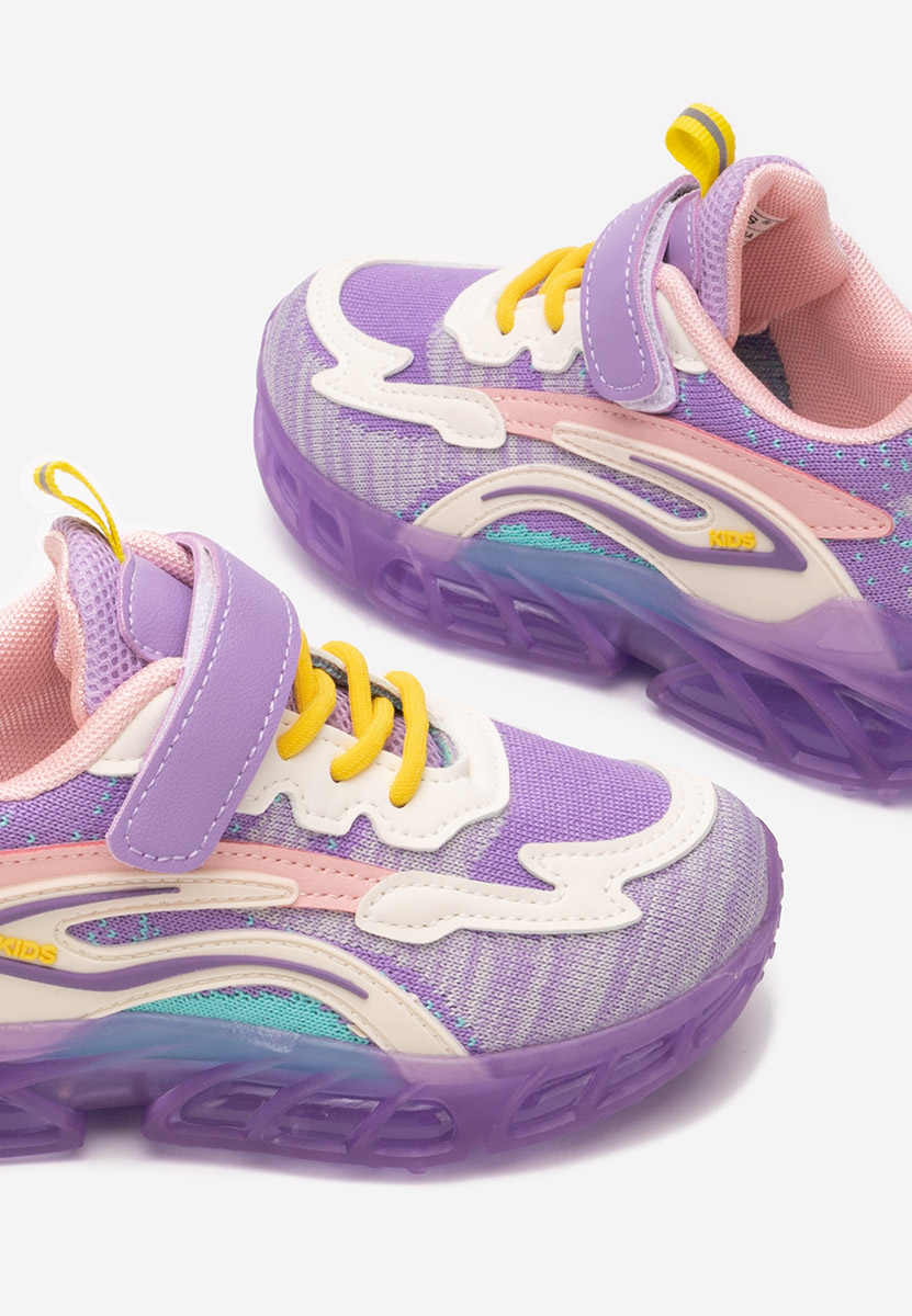Fioletowe sneakersy dziewczęce Smoosh