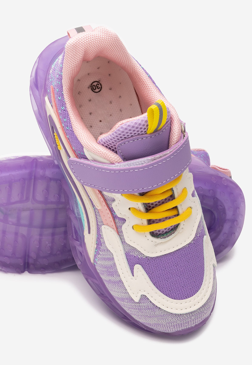 Fioletowe sneakersy dziewczęce Smoosh