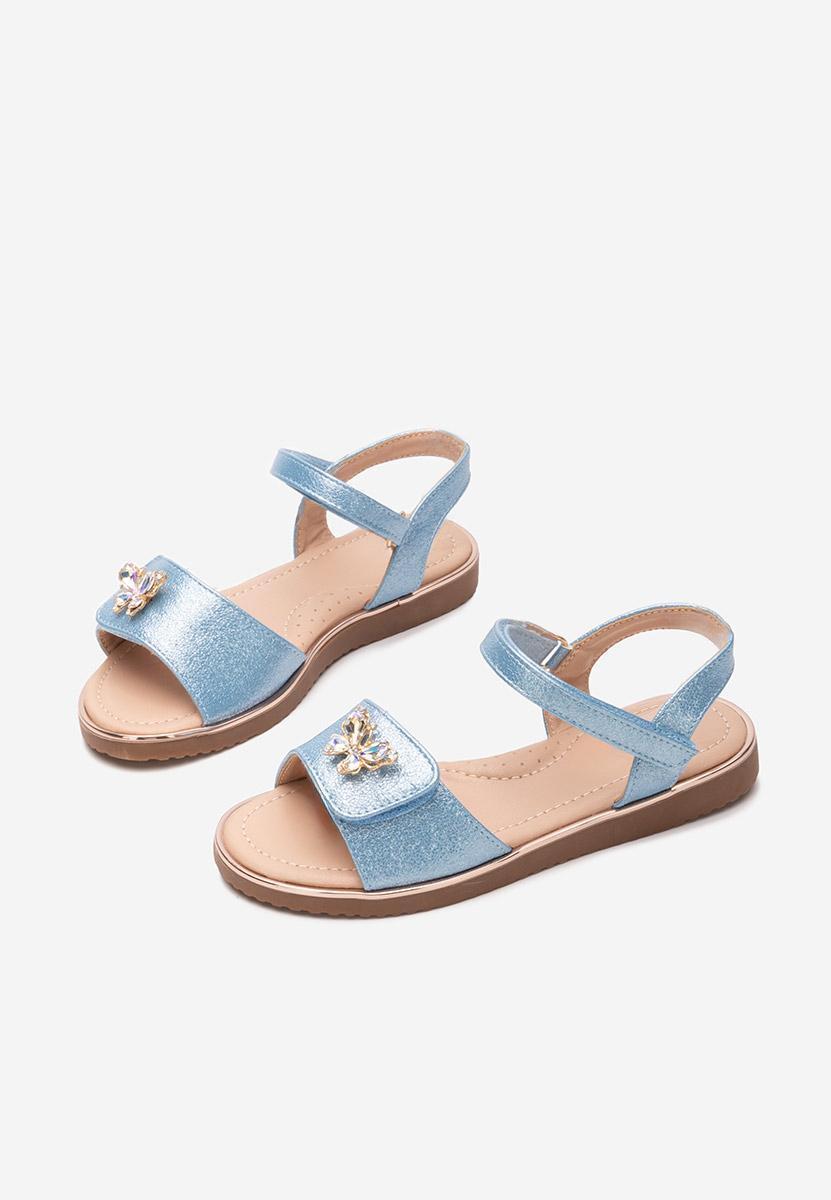 Niebieskie sandały dziewczęce Zyppo