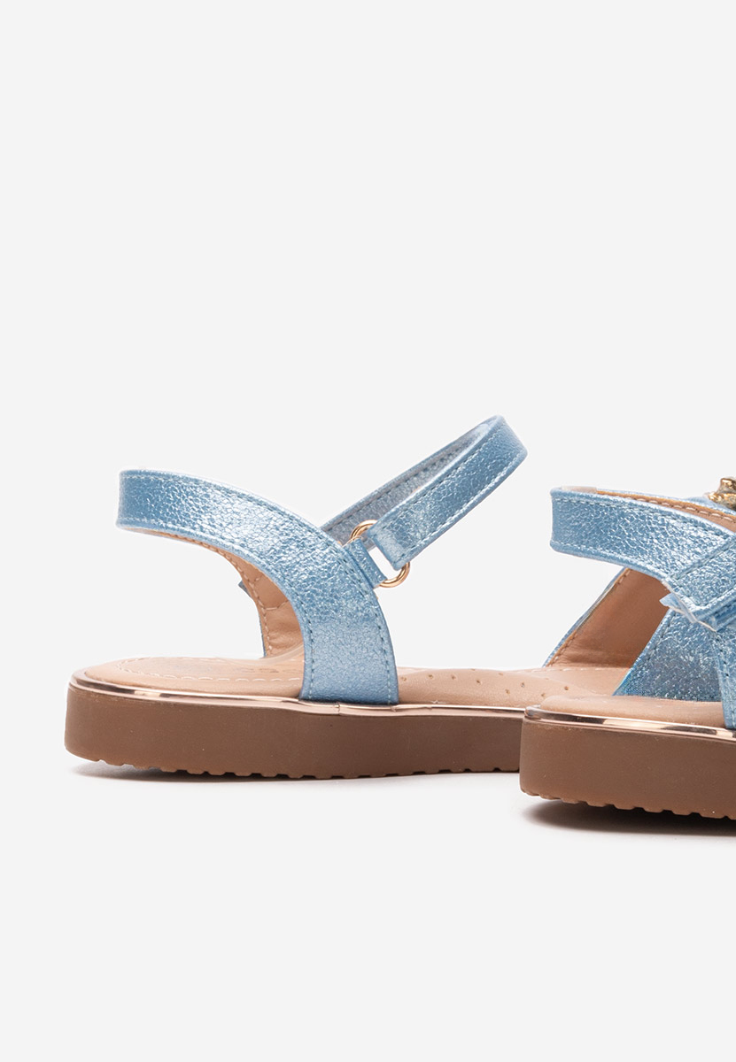 Niebieskie sandały dziewczęce Zyppo