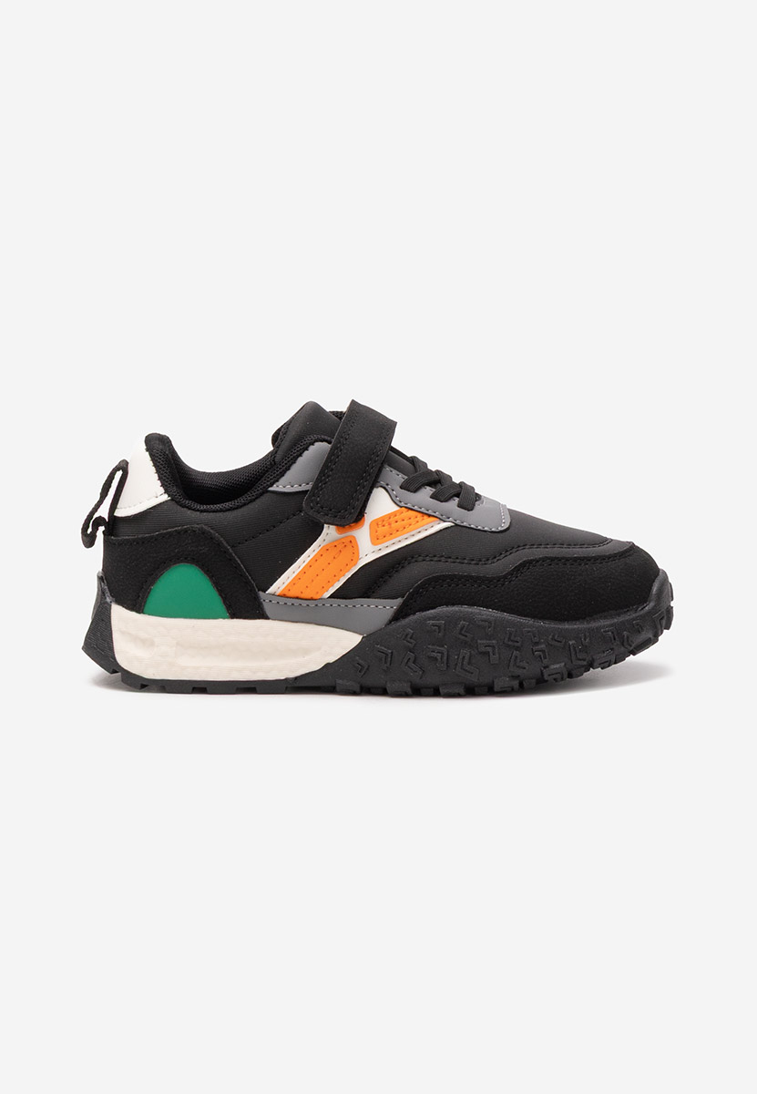 Czarne sneakersy chłopięce Fumbo