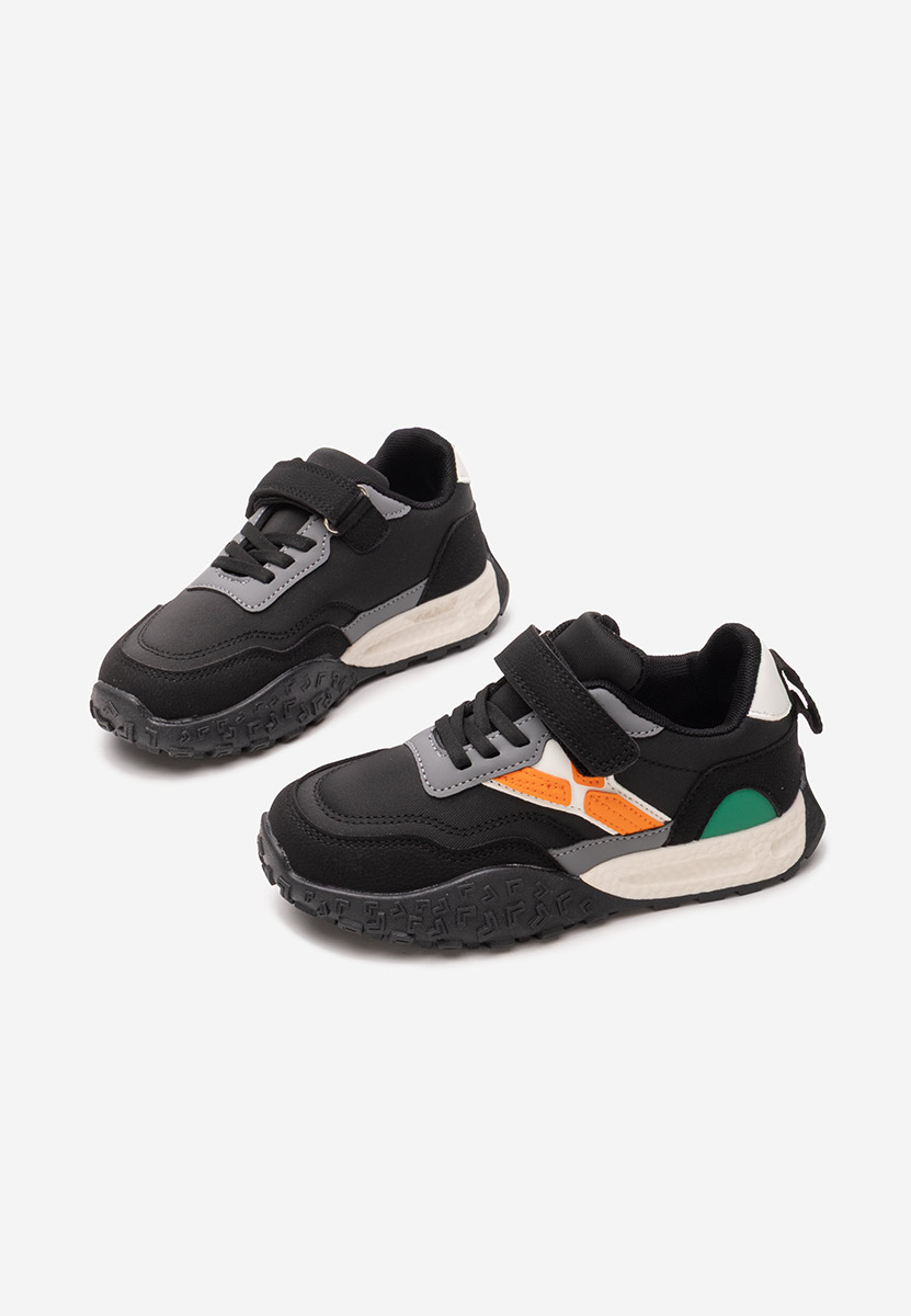 Czarne sneakersy chłopięce Fumbo
