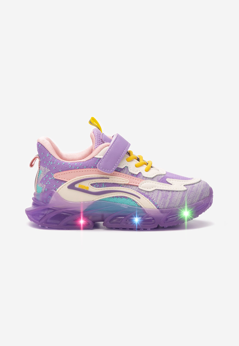 Fioletowe sneakersy dziewczęce Smoosh
