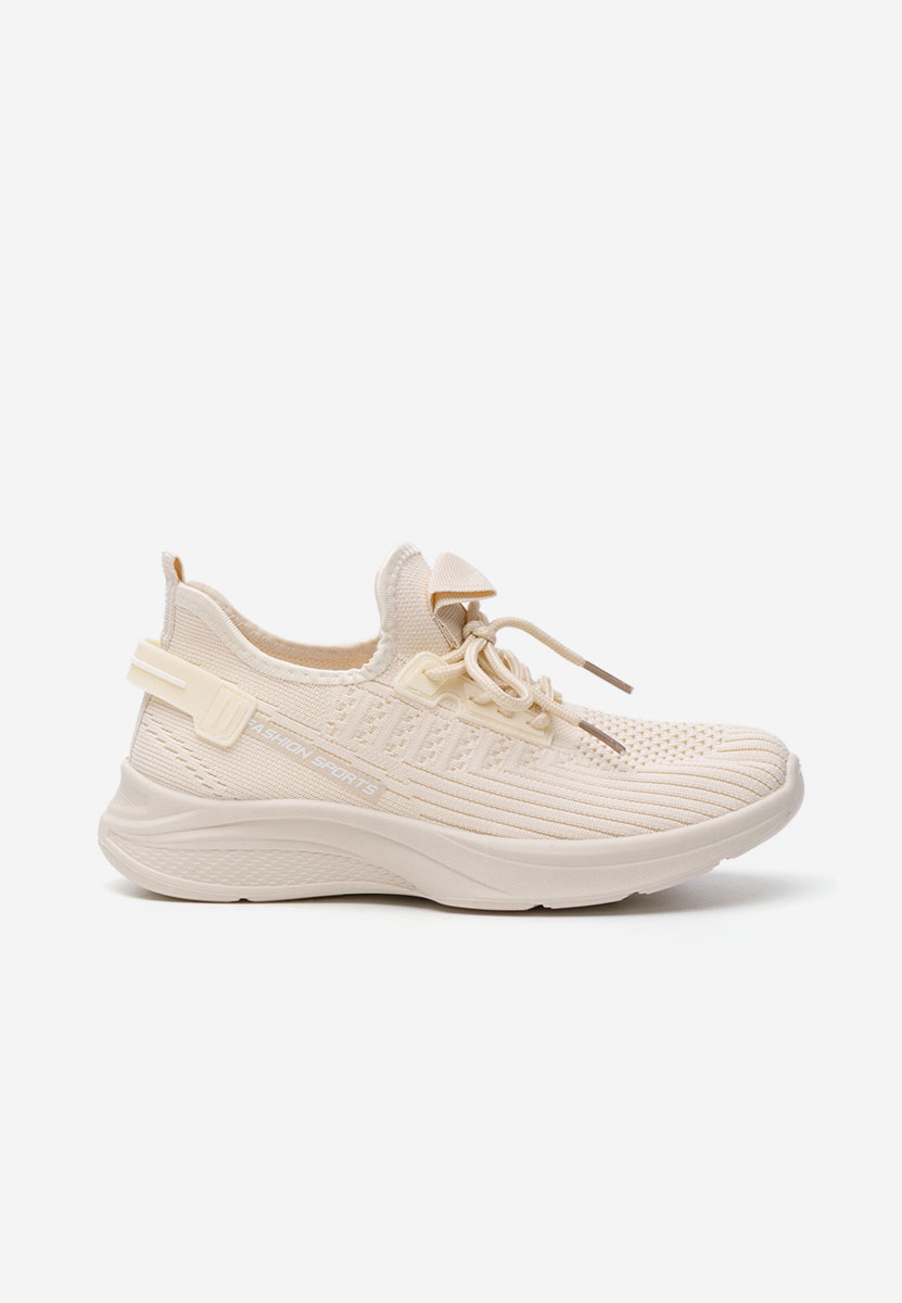 Beżowe buty sportowe damskie Codrina