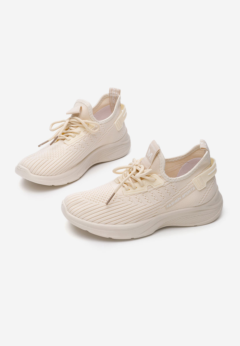 Beżowe buty sportowe damskie Codrina
