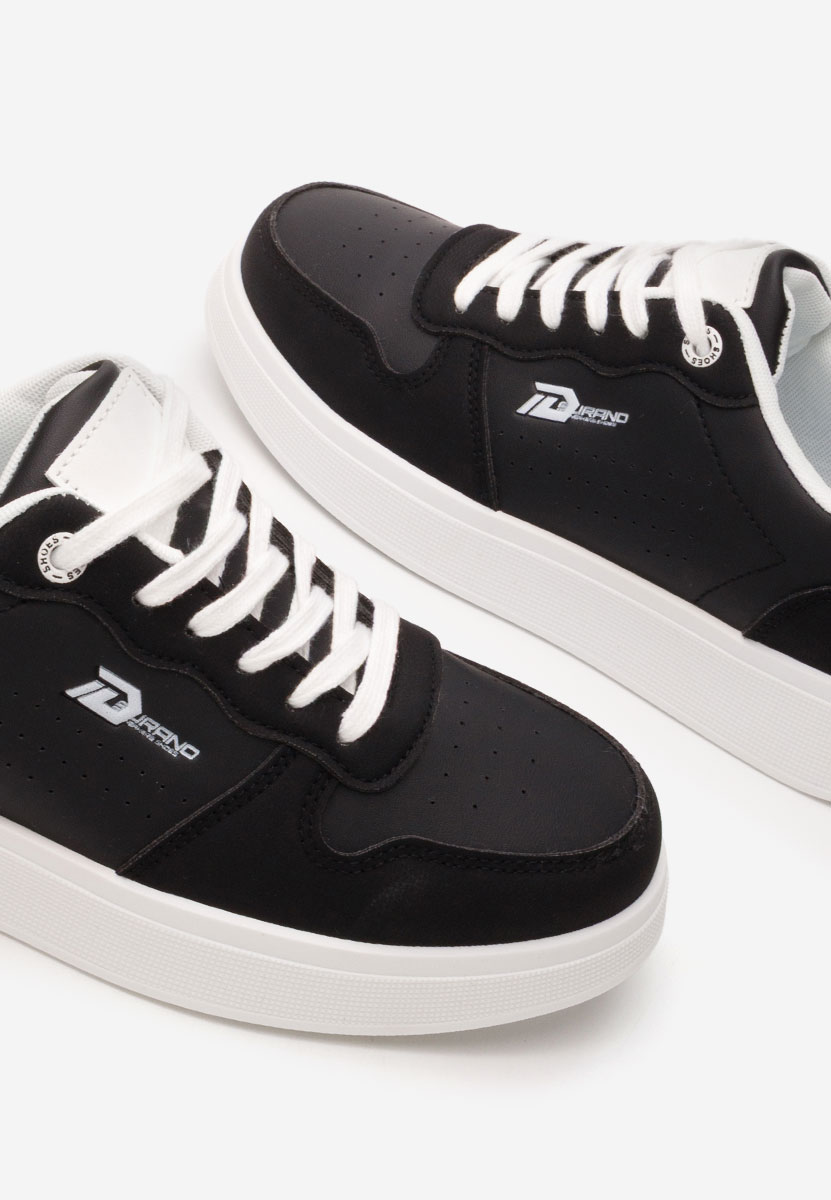 Czarne sneakersy męskie Abraham