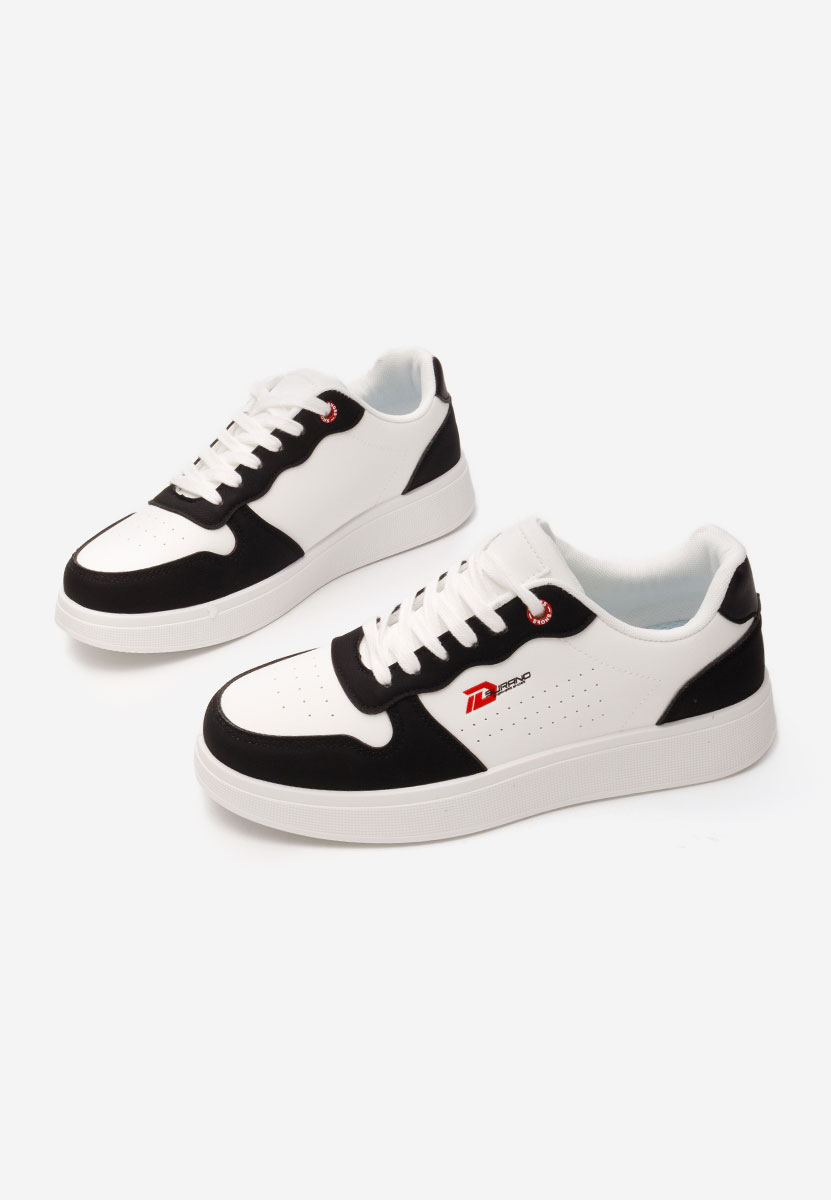 Białe sneakersy męskie Abraham V2