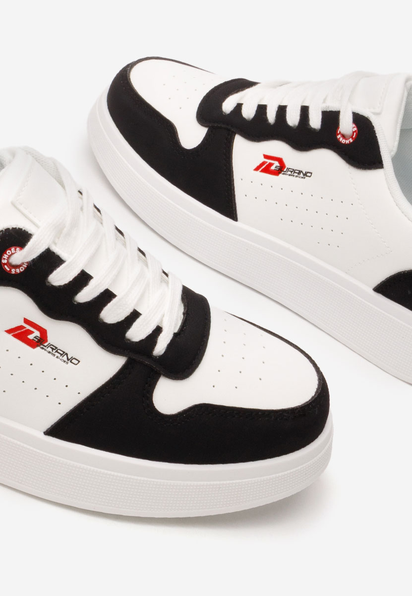 Białe sneakersy męskie Abraham V2